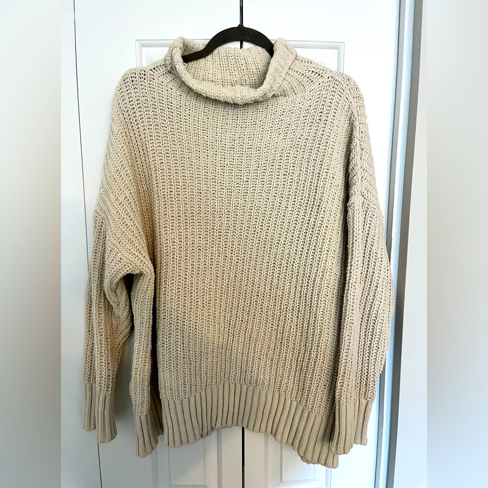 Cozy Aerie Knit Tunic Sweater